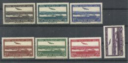 SIRIA  YVERT  AEREO   87/93  MH  * - Airmail