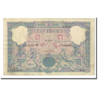 France, 100 Francs, Bleu Et Rose, 1897-10-27, TB+, Fayette:21.10, KM:65b - 100 F 1888-1909 ''Bleu Et Rose''