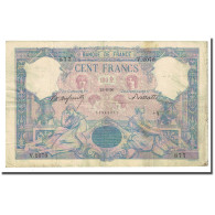 France, 100 Francs, Bleu Et Rose, 1896-08-25, TB, Fayette:21.9, KM:65b - 100 F 1888-1909 ''Bleu Et Rose''