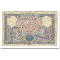 France, 100 Francs, Bleu Et Rose, 1893-04-15, TB, Fayette:21.6, KM:65b - 100 F 1888-1909 ''Bleu Et Rose''
