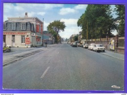 Carte Postale 59. Sin-le-Noble  Hotel Restaurant Janssens & Migeot  GS Citroën   Très Beau Plan - Sin Le Noble