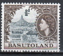 Basutoland 1954 Single ½d Stamp From The Queen Elizabeth Definitive Set. - 1933-1964 Kronenkolonie