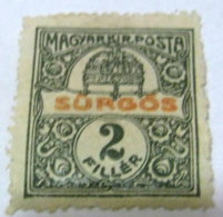 Hungary 1916 Express Stamp 2f - Mint - Nuovi