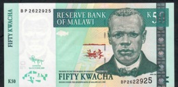 MALAWI P53d  50 KWACHA 2009  #BP      UNC. - Malawi