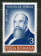 Roumanie ** N° 3894 - Nkicolas Iorga, Historien - Ungebraucht