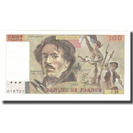 France, 100 Francs, Delacroix, 1980, P. A.Strohl-G.Bouchet-J.J.Tronche, 1980 - 100 F 1978-1995 ''Delacroix''