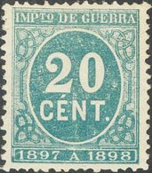 (*)235. 1897. 20 Cts Verde. Excelente Centraje. MAGNIFICO. - Autres & Non Classés