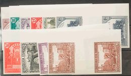 **604/13s(2). 1931. Serie Completa, En Parejas Con Interpanel. SIN DENTAR. MAGNIFICA Y RARA. Edifil 2020: ++770 Euros - Altri & Non Classificati