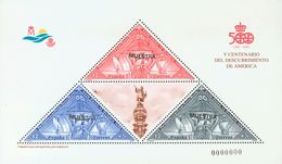 **3163M. 1992. Hoja Bloque. MUESTRA Y Nº 000.000. MAGNIFICA. Edifil 2010: 48 Euros - Sonstige & Ohne Zuordnung