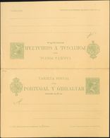 (*)EP35. 1893. 15 Cts+15 Cts Verde Sobre Tarjeta Entero Postal, De Ida Y Vuelta. MAGNIFICA. Edifil 2019: 61 Euros - Autres & Non Classés