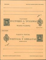 (*)EP44. 1903. 5 Cts+5 Cts Verde Azul Sobre Tarjeta Entero Postal, De Ida Y Vuelta. MAGNIFICA. Edifil 2020: 66 Euros - Sonstige & Ohne Zuordnung