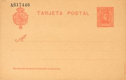 (*)EP45. 1904. 10 Cts Naranja Sobre Tarjeta Entero Postal. MAGNIFICA. Edifil 2020: 129 Euros - Otros & Sin Clasificación