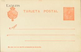 (*)EP49. 1910. 10 Cts Naranja Sobre Tarjeta Entero Postal. MAGNIFICA. Edifil 2020: 66 Euros - Altri & Non Classificati