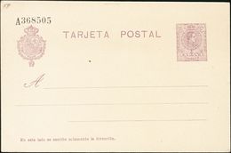 (*)EP50. 1910. 15 Cts Violeta Sobre Tarjeta Entero Postal. MAGNIFICA. Edifil 2019: 88 Euros - Other & Unclassified