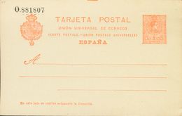 (*)EP53. 1910. 10 Cts Naranja Sobre Tarjeta Entero Postal. MAGNIFICA. Edifil 2019: 45 Euros - Altri & Non Classificati