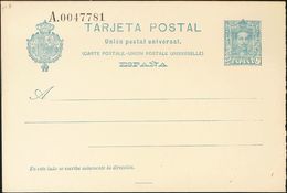 (*)EP59. 1925. 25 Cts Azul Sobre Tarjeta Entero Postal. MAGNIFICA. Edifil 2019: 72 Euros - Altri & Non Classificati