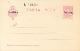 (*)EP66. 1931. 15 Cts Violeta Sobre Tarjeta Entero Postal. MAGNIFICA. Edifil 2019: 102 Euros - Otros & Sin Clasificación