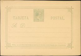 (*)EP25/26. 1890. 2 Cts Verde Y 4 Cts Carmín, Sobre Tarjetas Entero Postales. MAGNIFICAS. Edifil 2020: 60 Euros - Autres & Non Classés