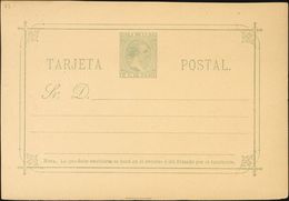 (*)EP25/26. 1890. 2 Cts Verde Y 4 Cts Carmín, Sobre Tarjetas Entero Postales. MAGNIFICAS. Edifil 2020: 60 Euros - Other & Unclassified