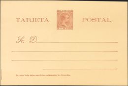 (*)EP27/28. 1892. 2 Ctvos Verde Y 4 Ctvos Castaño Sobre Tarjetas Entero Postales. MAGNIFICAS. Edifil 2020: 84 Euros - Autres & Non Classés