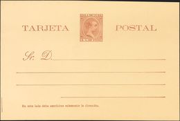 (*)EP27/28. 1892. 2 Ctvos Verde Y 4 Ctvos Castaño Sobre Tarjetas Entero Postales. MAGNIFICAS. Edifil 2020: 84 Euros - Other & Unclassified