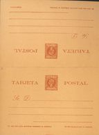 (*)EP1/8. 1899. Juego Completo De Tarjetas Entero Postales (incluyendo Las De Ida Y Vuelta). MAGNIFICO Y RARISIMO CONJUN - Autres & Non Classés