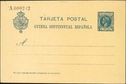 (*)EP3. 1905. 10 Cts Azul Sobre Tarjeta Entero Postal. MAGNIFICA Y RARA. Edifil 2019: 460 Euros - Autres & Non Classés