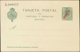 (*)EP4. 1914. 5 Cts Verde Sobre Tarjeta Entero Postal. MAGNIFICA. Edifil 2019: 98 Euros - Otros & Sin Clasificación