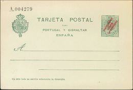 (*)EP10. 1915. 5 Cts Verde Sobre Tarjeta Entero Postal. MAGNIFICA. Edifil 2020: 162 Euros - Autres & Non Classés