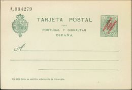 (*)EP10. 1915. 5 Cts Verde Sobre Tarjeta Entero Postal. MAGNIFICA. Edifil 2020: 162 Euros - Other & Unclassified