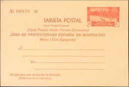 (*)EP24. 1935. 30 Cts Rojo Sobre Tarjeta Entero Postal. MAGNIFICA. Edifil 2020: 160 Euros - Autres & Non Classés