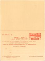 (*)EP25. 1935. 30 Cts+30 Cts Rojo Naranja Sobre Tarjeta Entero Postal, De Ida Y Vuelta. MAGNIFICA. Edifil 2020: 200 Euro - Autres & Non Classés
