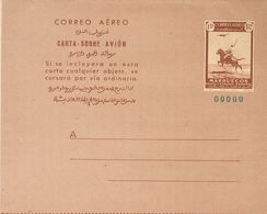(*)AE1N. 1949. 1'30 Pts Castaño Sobre Aerograma. Nº00000, En Azul. MAGNIFICO. Edifil 2018: 90 Euros - Other & Unclassified