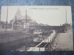 Le Canal Et Le Pont - Le Chesne