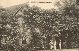 Pays Div- Ref U237- Guinée Francaise - Conakry - Temples - Le Temple Protestant  - - Guinée Française