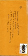 PAPOUASIE ET NOUVELLE GUINEE. N°749 De 1995 Sur Enveloppe Ayant Circulé. Crabe. - Schalentiere