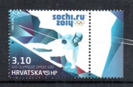 WINTER OLYMPICS 2018 Croatia Hrvatska MNH - Inverno 2018 : Pyeongchang