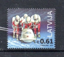 WINTER OLYMPICS 2018 Latvija MNH - Invierno 2018 : Pieonchang