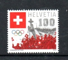 WINTER OLYMPICS 2018 Switzerland Suisse Svizzera MNH - Inverno 2018 : Pyeongchang