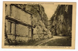 Cpa N° 15 LES ECHELLES Les Grotte Monument De Charles Emmanuel II - Les Echelles