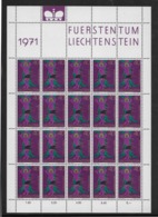 Liechtenstein N°437A - Feuillet De 20 Exemplaires - Neuf ** Sans Charnière - Superbe - Ungebraucht