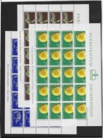 Liechtenstein N°484/486 - Feuillet De 20 Exemplaires - Neuf ** Sans Charnière - Superbe - Unused Stamps