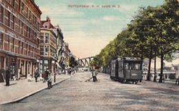 ROTTERDAM P H  KADE  W.Z  TRAMWAY NEDERLAND 1908 - Rotterdam