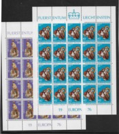 Liechtenstein N°585/586 - Feuillet De 20 Exemplaires - Neuf ** Sans Charnière - Superbe - Unused Stamps