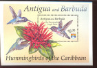 ANTIGUA & BARBUDA   1598 MINT NEVER HINGED SOUVENIR SHEET OF HUMMING BIRDS - Non Classificati