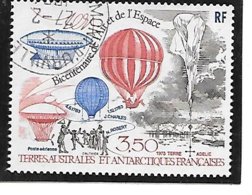 TIMBRE OBLITERE DES TAAF DE 1984 N° YVERT PA 82 - Used Stamps