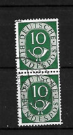 LOTE 1927  ///   ALEMANIA FEDERAL 1951    YVERT Nº: 14 EN PAREJA         ¡¡¡¡ LIQUIDATION !!!!! - Used Stamps