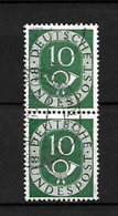 LOTE 1927  ///   ALEMANIA FEDERAL 1951    YVERT Nº: 14 EN PAREJA         ¡¡¡¡ LIQUIDATION !!!!! - Used Stamps