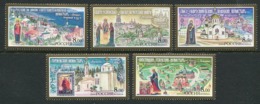 RUSSIA 2004 Monasteries III  MNH / **.  Michel 1149-53 - Unused Stamps
