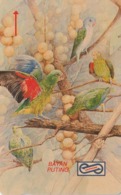 MALASIA. 12MSAA. PARROTS. FAUNA. AVES. LOROS. Lorikeet. 5$. 1992. (012) - Parrots
